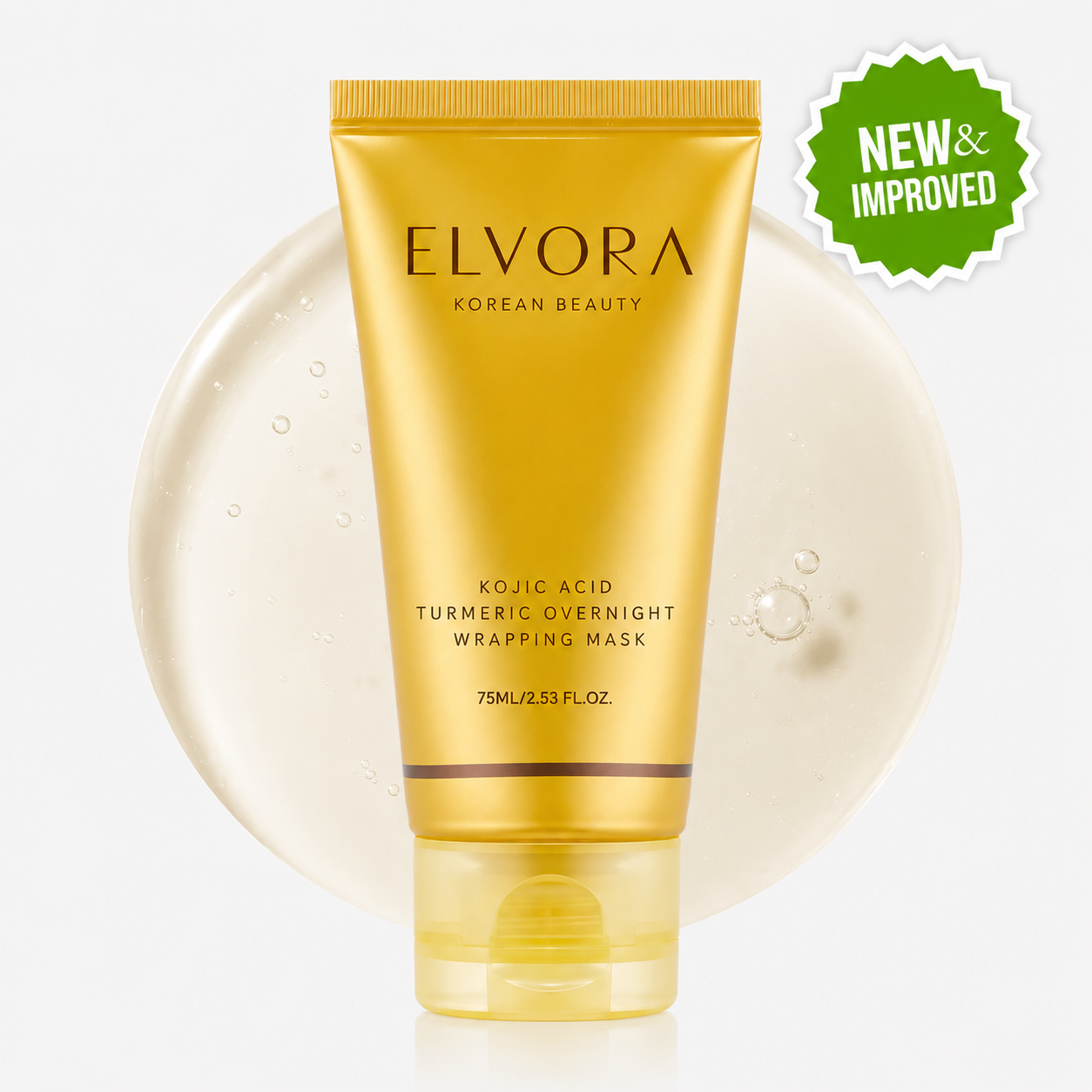 ELVORA Kojic Acid Turmeric Wrapping Mask
