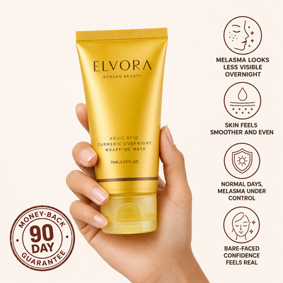 ELVORA Kojic Acid Turmeric Wrapping Mask
